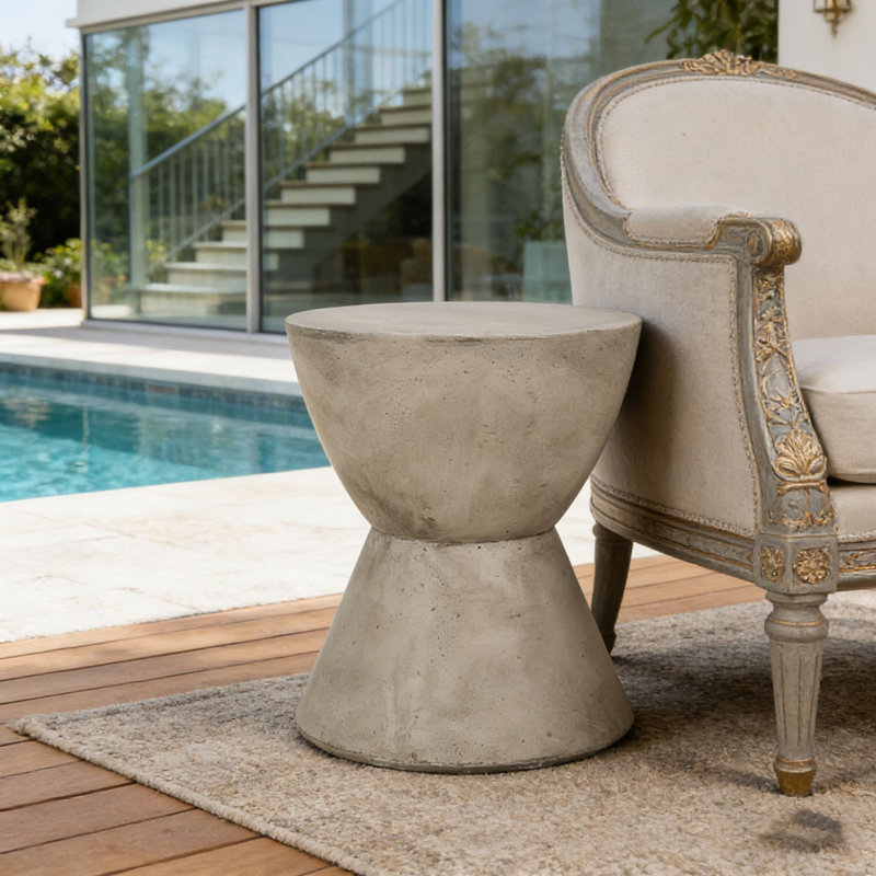 Table d'appoint d'extérieur MGO