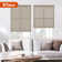  No Drill No Tool Cordless 1" Semi Sheer Light Filtering Cellular Shade