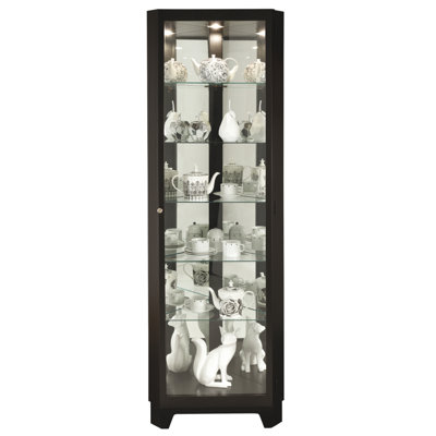Melissa IV Lighted Curio Cabinet