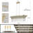 Seit 8 - Light Geometric Chandelier