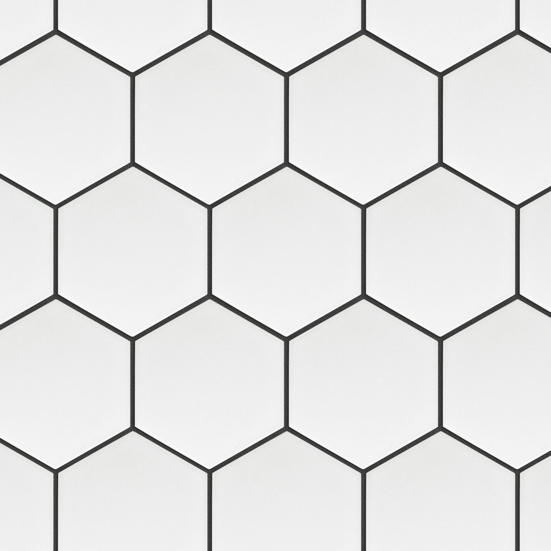 Porcetile Micro-beveled Porcelain Mosaic Pattern Wall and Floor Tile Supreme Tile 