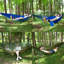 Parachute en tissu à ouverture rapide avec tente moustiquaire pour camping et hamac avec moustiquaire-391834091