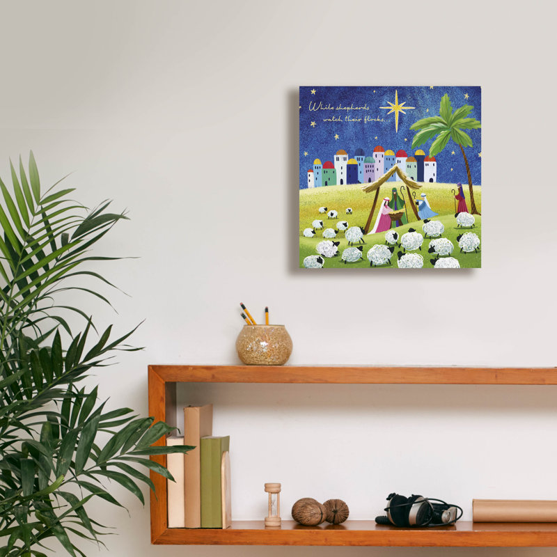  Art mural sur toile 12 "x 12", 12" H x 12" W