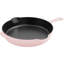 STAUB Cast Iron 11-Inch Traditional Deep Skillet - Peony Pink