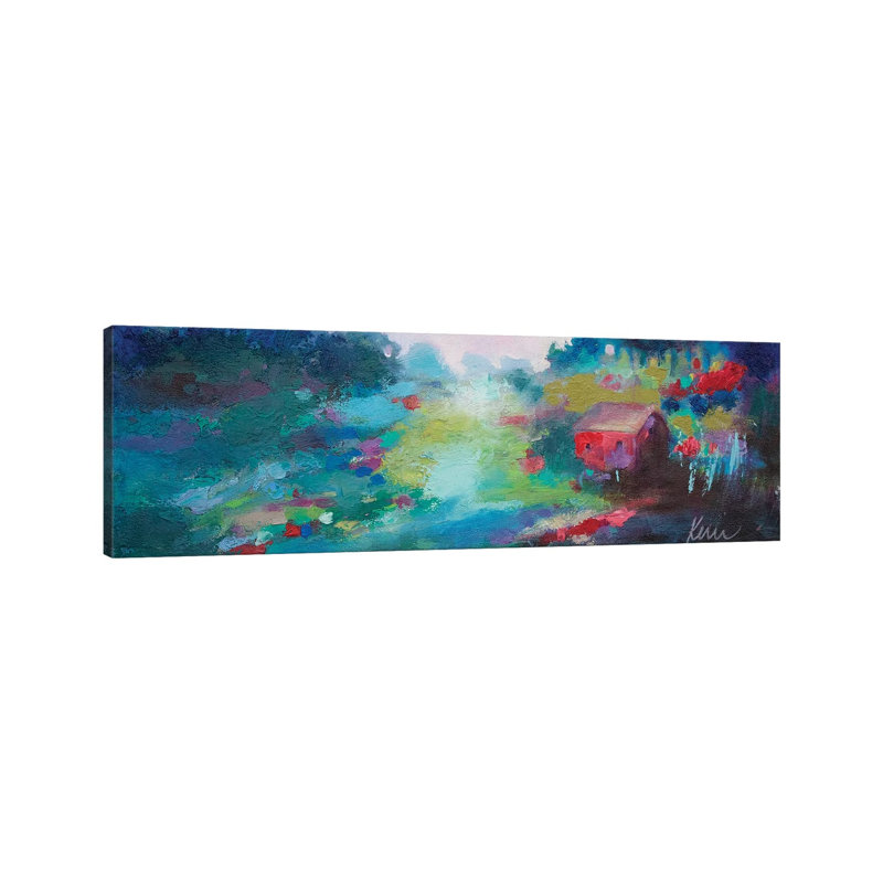 Little Red House by Kerri McCabe - Wrapped Canvas Panoramic Gallery-Wrapped Canvas Giclée