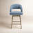 Neta 26'' Upholstered Swivel Counter Stool With Solid Wood Legs (Set of 4)-123102274