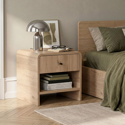 45 cm W Particle Board Bedside Table