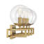 Curacao 4 Light Transparent Dimmable Vanity Light-70337195