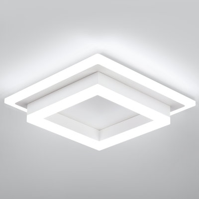 Modern Square LED Ceiling Light, Hallway Ceiling Light Fixtures