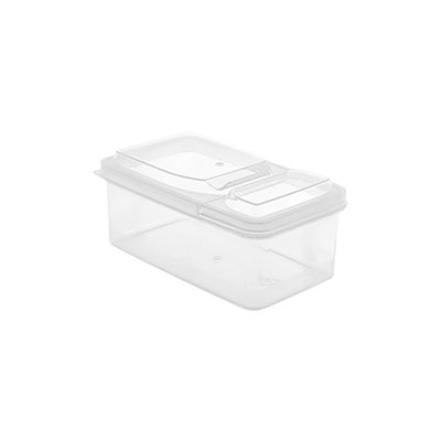 a Storage Refrigerator Fresh-keeping Box Food Grade Rectangular Freezer Box Plastic Sealed Box With Lid Vegetable And Fruit Storage Box