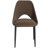 Newsom Modern Curved Open-Back Upholstered Dining Chair with Sturdy Iron Metal Legs, Heavy-Duty 440 lb. Weight Capacity - Perfect for Dining Room, Kitchen, or Vanity-30999661-30984024