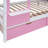 Hatina Kids Castle Style Storage Bunk Bed with Slide and Stairs-987003173-987003168