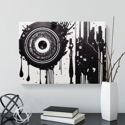 Evolving Cassette Tape - Wrapped Canvas Print