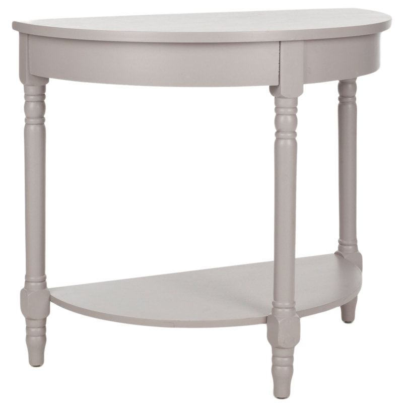 Console en bois massif 30 po Graer, Gris quartz