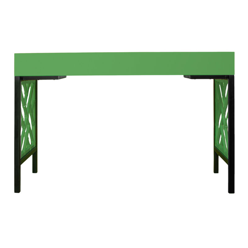 Chippendale Writing Desk, Bright Green
