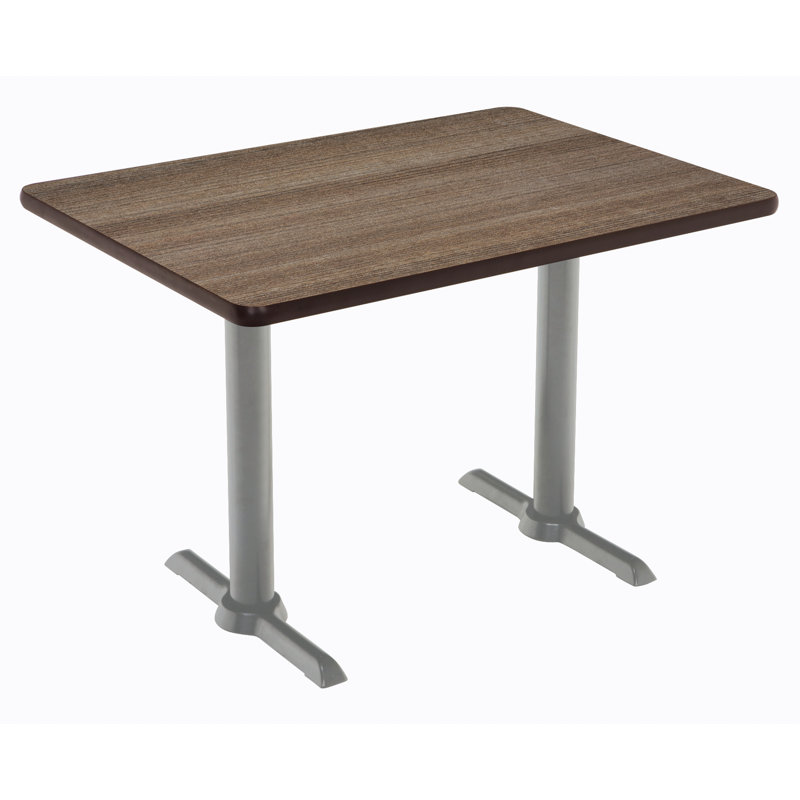 Table de vestibule Mode, Teck studio, H 29 po x l 30 po x P 60 po, argent