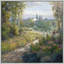 Country Lane To The House Print-311563649-311563648