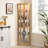 Lighted Corner Curio Cabinet-1935827039