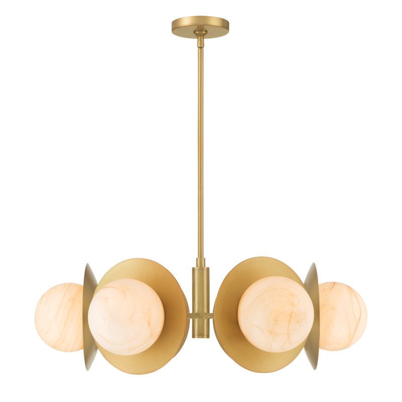 Luminaire suspendu 6 lumières 28 "Olenne