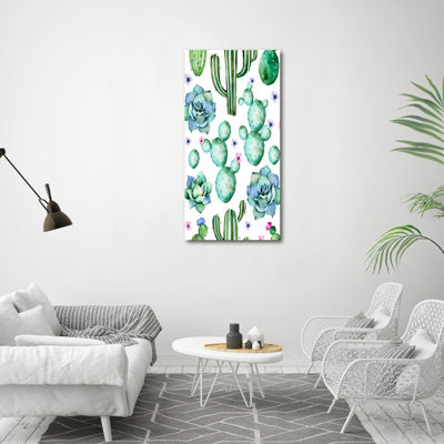 Cacti - Wrapped Canvas Print