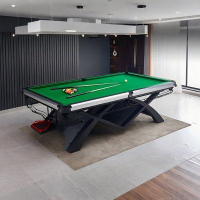 Solid Wood Standard 9'Pool Table