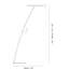 Hupe LED Arched Floor Lamp