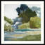 Bean Fileds Tall Trees - Cadre photo, reproduction d'art sur papier-1221242323-1221242334