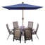 Parasol de marché rectangulaire 6 pi 6 po x 10 pi Monek-1552689577