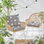 Kaleidoscope Pure Cotton Geo Indoor Outdoor Cushion Cover