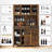 Meshah Sideboard with Bar Hutch-390335079