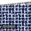 Rideau de douche Grid Indigo-980421830