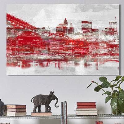 « manhattan iii », reproduction d’impression sur toile tendue