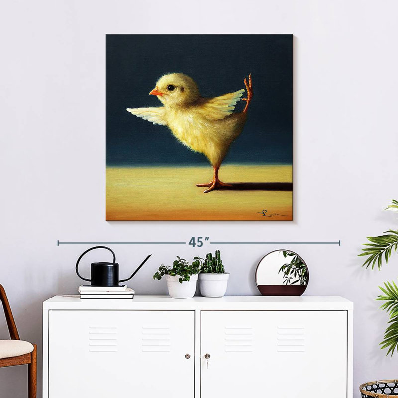 Ketti Yoga Chick Dancer Pose, 30" H x 30" W