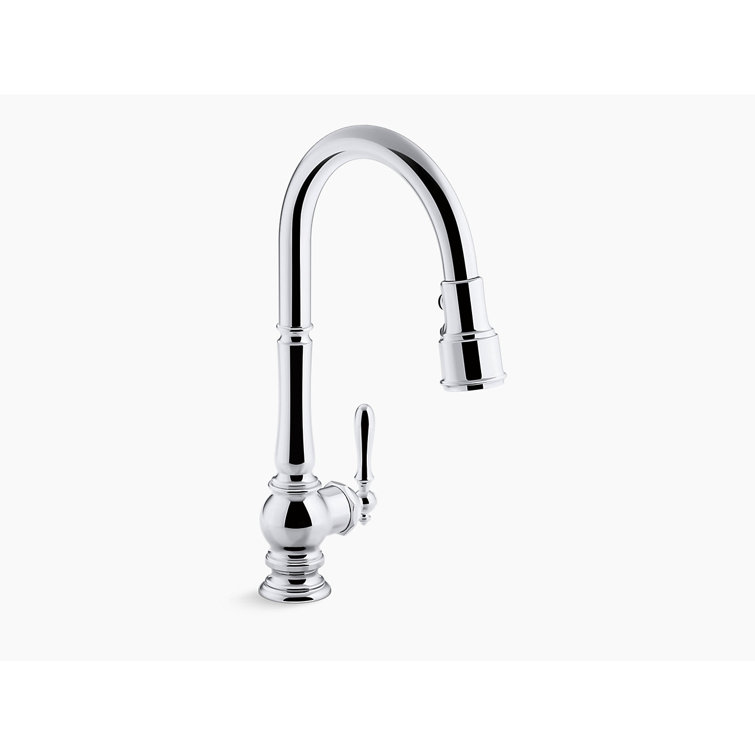 Artifacts® Pull Down Single Handle Kitchen Faucet