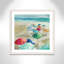 «Umbrella Beach I», reproduction encadrée-60276632