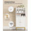 Bathroom Storage Cabinet, Slim Bathroom Floor Cabinet with 2 Door and Adjustable Shelf, Wooden Freestanding Storage Unit for Dining Kitchen Living Room -480887175