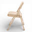 Chaise pliante en vinyle Bernadine-273601962