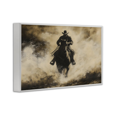 «Dusty Rodeo Cowboy», estampe numérique, design par Franklyn Gregory