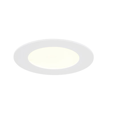 Midway 4" Slim 12W 1-Light Round Trim - 5CCT