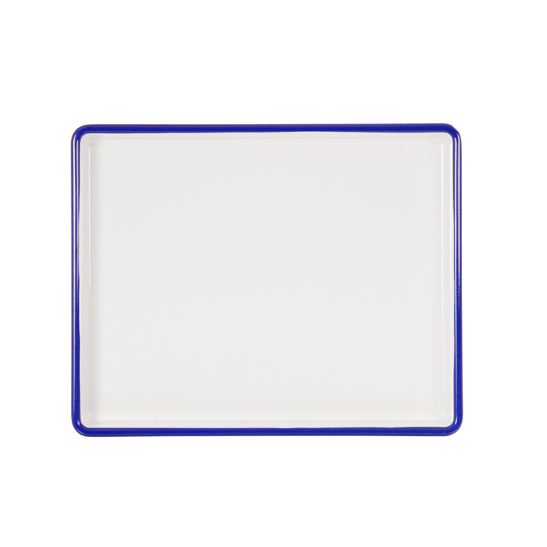 Enamelware Melamine Deep Serving Tray (Set of 6) Cal-Mil 
