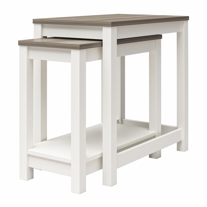 Zagorski Floor Shelf Nesting Tables