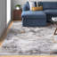 Tapis gris / doré à motif abstrait Prichard-1881180793