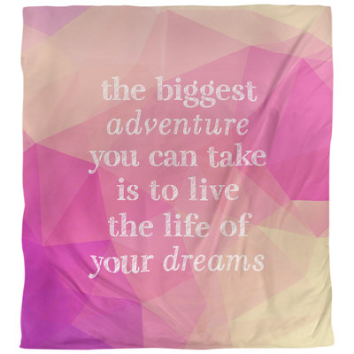 Housse de couette The Bigeste Adventure Quote