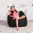 Bean Bag Chair Structured Seat for Kids, Teens and Adults, Comfy Bean Bean Bag Chair for Gaming, Reading and Watching TV, Coronado Chair, Multiple Colors and Fabrics-617751643