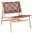 Cognac Genuine Leather/Natural Legs selected