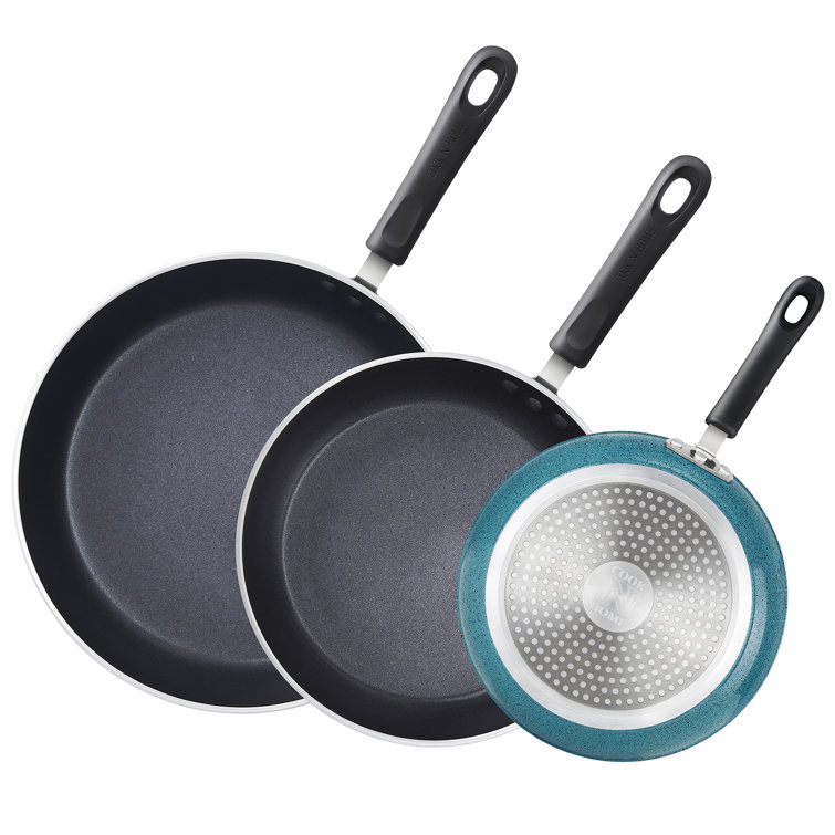Not A Square Pan - 3Pc Frypan Set 8, 9.5 And 11 Gray 11.0 in, Aluminum, Wayfair Canada