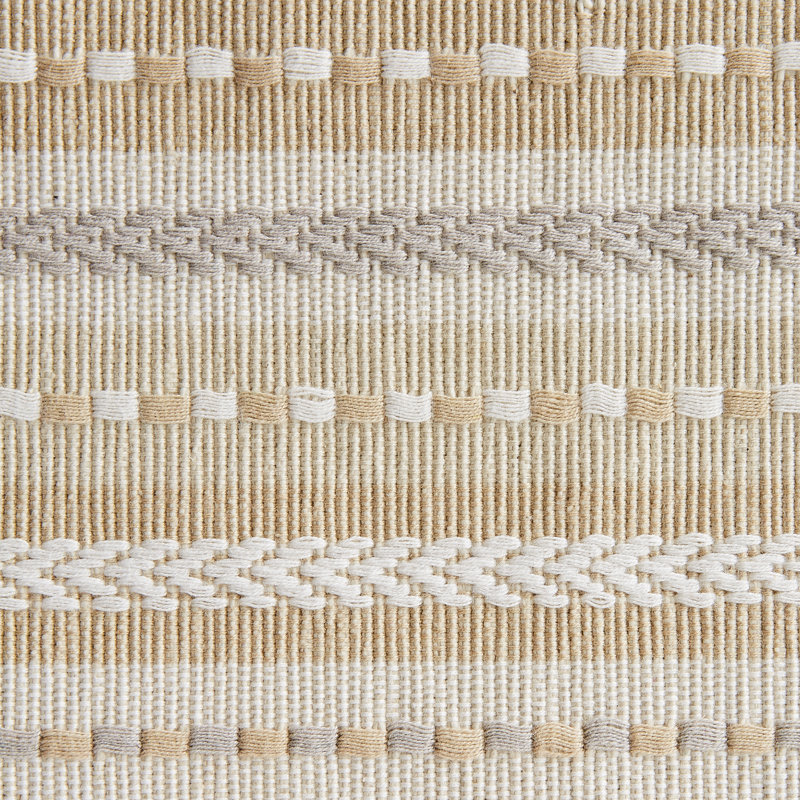 Ensemble de napperon en coton 6 pièces Fringe