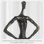 Objets décoratifs modernes en aluminium en forme de sculpture