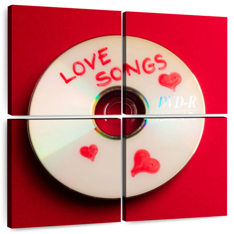 Abarca Love Songs CD, 74" H x 74" W
