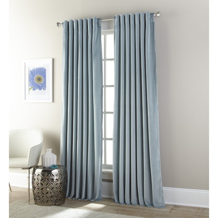 Bakken Polyester Room Darkening Curtain Panel